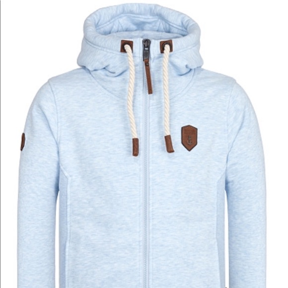 Naketano Sweatjacke Naketano Dunkelblau Hoodie Naketano